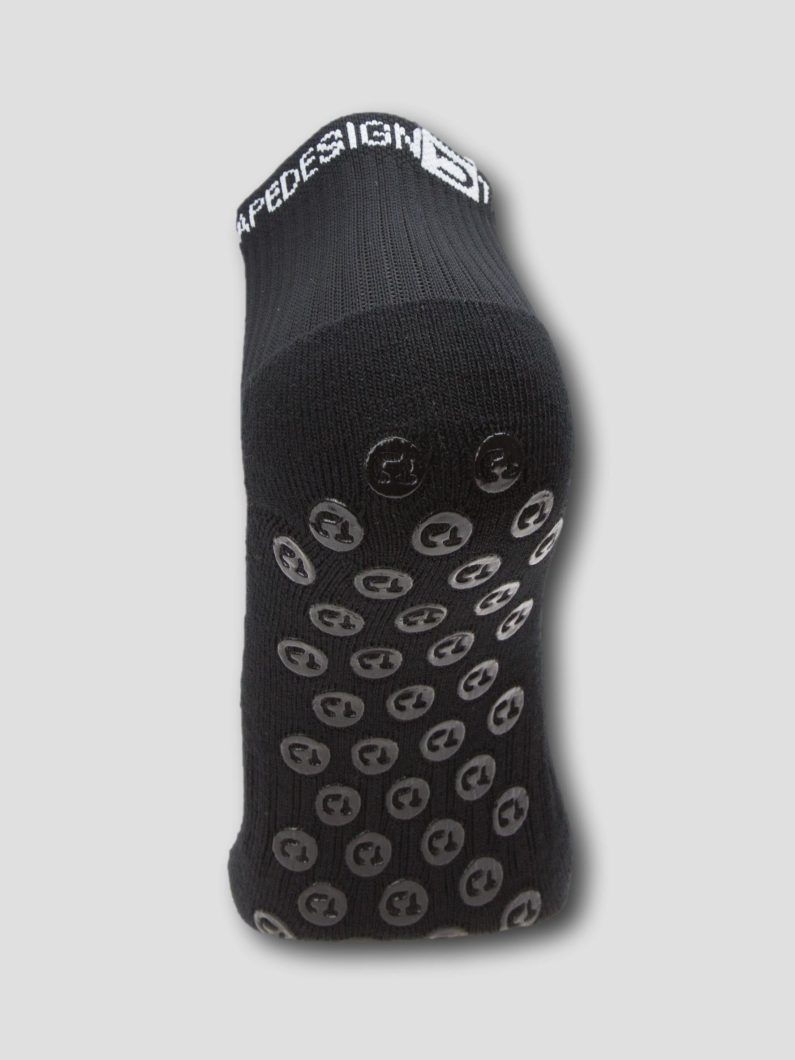 Calcetines Tapedesign Cortas Antideslizantes Negros Talla nica Adulto