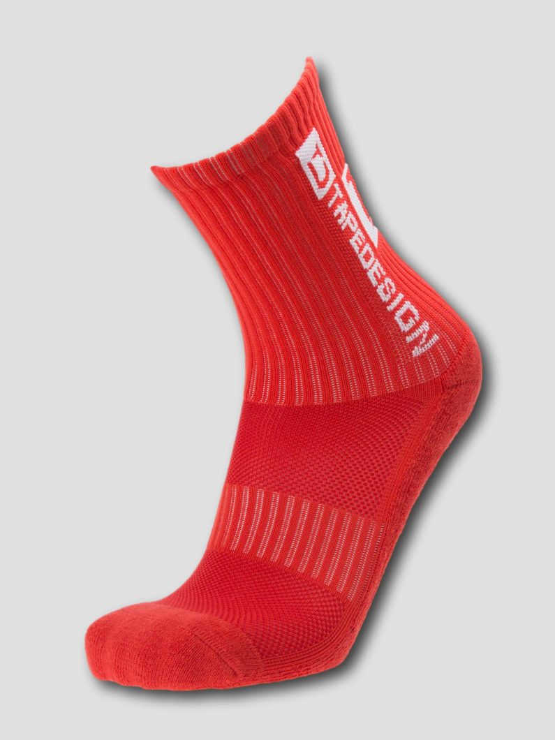 Calcetines Tapedesing Classic Antideslizantes Rojos Adulto Talla Unica
