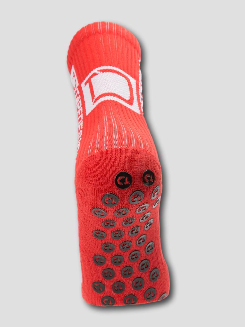 Calcetines Tapedesing Classic Antideslizantes Rojos Adulto Talla Unica