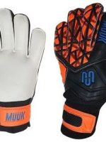 Guantes de Arquero Muuk Negro/Naranja Adulto