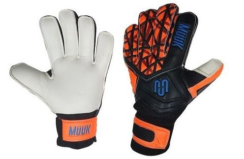 Guantes de Arquero Muuk Negro/Naranja Adulto