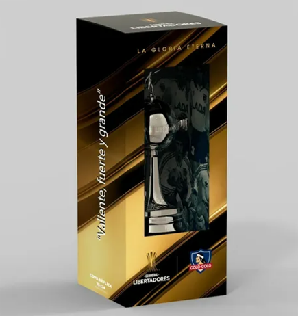 COPA LIBERTADORES REPLICA OFICIAL COLO COLO 15CM