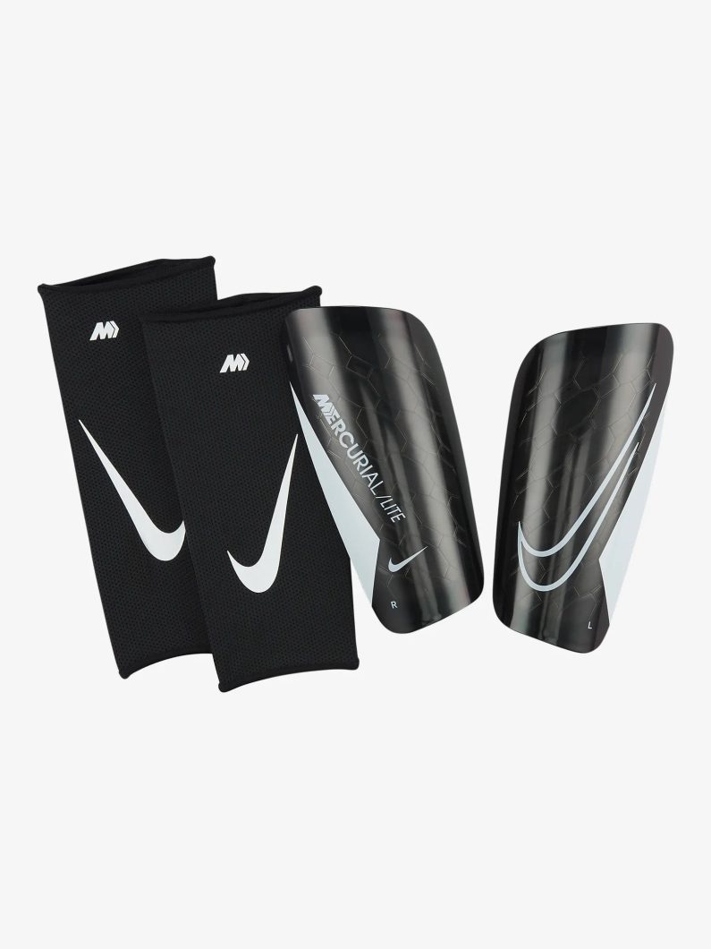 Canilleras Nike Mercurial Lite Negra Adulto
