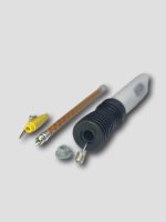 Bomb??n Doble Acci??n Vasen con accesorios Blanco Premium