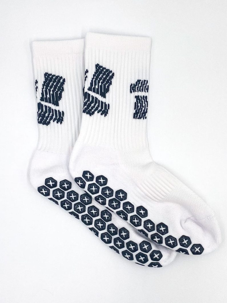 Medias Antideslizante MS1 Blanca Nio