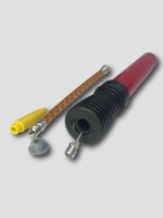 Bomb??n Doble Acci??n Vasen con accesorios Rojo Premium