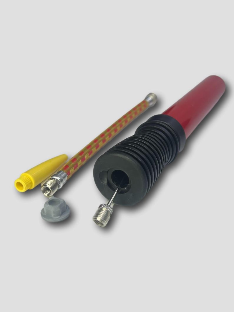 Bomb??n Doble Acci??n Vasen con accesorios Rojo Premium