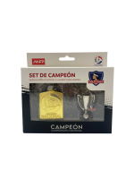 Set de medalla y llavero Copa Huemul Colo Colo